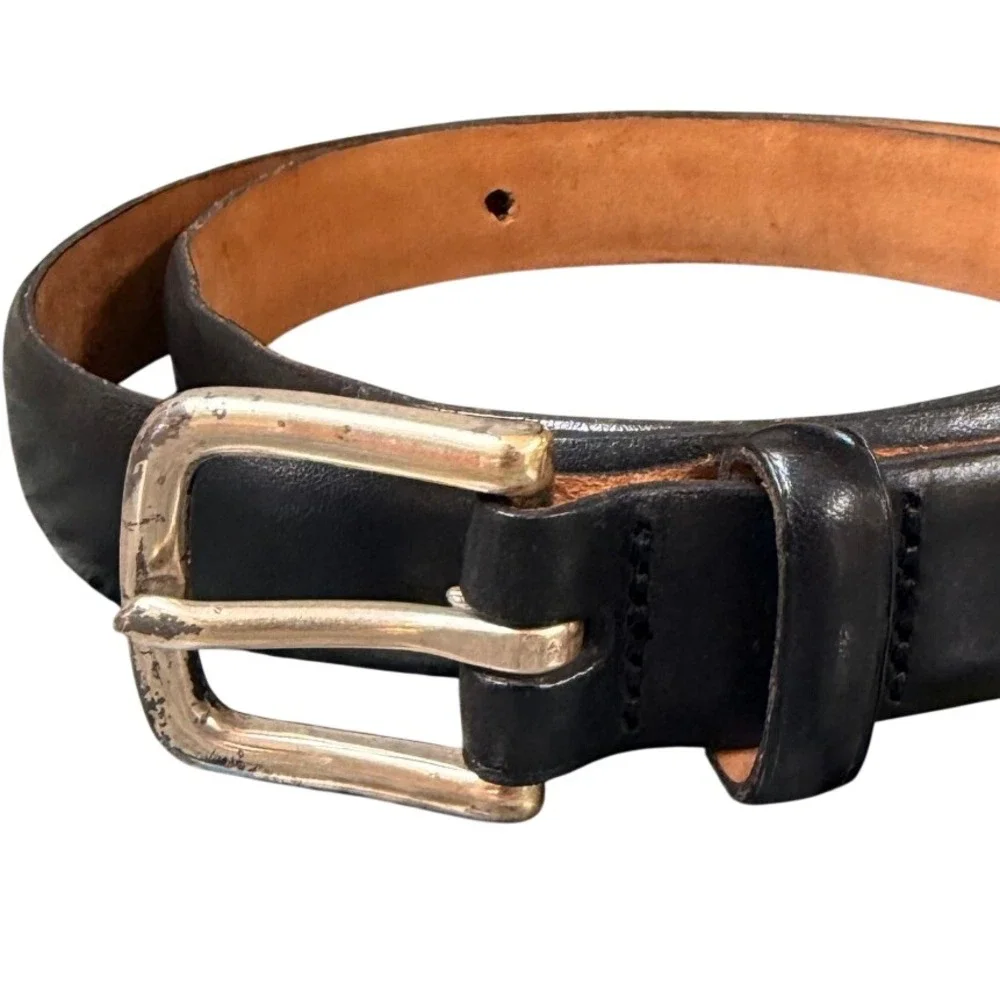 Rag & Bone Black Genuine Leather 32